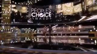 Vin Diesel Award scene in 2016 Peoples Choice Awards [upl. by Clarie]