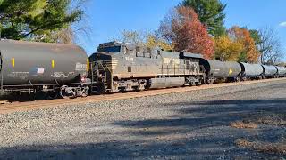 Norfolk Southern 11K Manifest Pulling Out Of Hummelstown Pa [upl. by Badger]