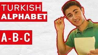 Turkish Alphabet Letters amp Pronunciation Turkish for beginners  1 [upl. by Gitt]