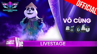 Vô Cùng  thổn thức từng nhịp với chất giọng Bố Gấu  The Masked Singer Vietnam 2023 LiveStage [upl. by Amado369]