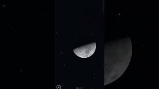 1000x zoom on moon moon earthsky sky skymoon space astronomy moonzoom viral shorts [upl. by Hanford]