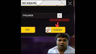 How To Get Free Name Change Card🌹😂😱😱freefireshort viral freefire shorts [upl. by Phaih]