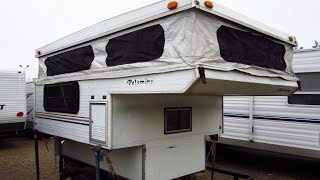 Sold HaylettRVcom  1994 Bronco Used Popup Truck Camper by Palomino RV [upl. by Bethesda]