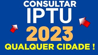 Como consultar o IPTU 2022 da sua Cidade e Pagar na internet mesmo [upl. by Harriot402]