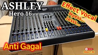 Unboxing amp Review MIXER ASHLEY HERO 16 [upl. by Ninaj668]