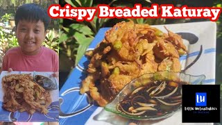 Cooking Crunchy Breaded Katuray  Simple and easy kids will love it [upl. by Adnar204]