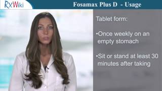 Fosamax Plus D Medication Uses Overview [upl. by Ayaj]