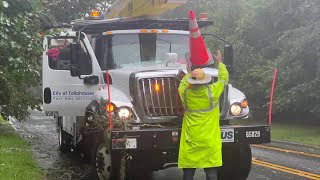 A look at how Tallahassee Leon County fared through Hurricane Debby [upl. by Aicirtan305]