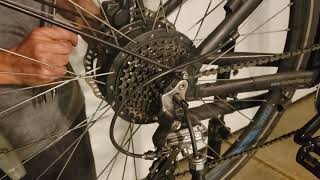 Electric Bike Rear Wheel Removal [upl. by Yorel815]