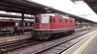 CFF Gare de GenèveCornavin SBB Bahnhof GenèveCornavin FFS Stazione di Ginevra Cornavin [upl. by Eenitsed370]