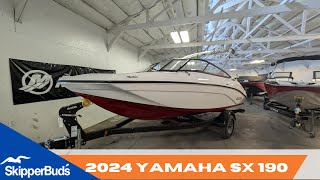 2024 Yamaha SX 190 Jet Boat Tour SkipperBuds [upl. by Sallad]