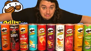 We Tried EVERY Pringles Flavor [upl. by Evannia]