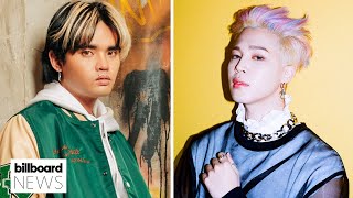 BTS Jimins Ties SB19 For Second Most Weeks At No1 On Hot Trending Songs Chart  Billboard News [upl. by Angelica]