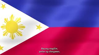 Lupang Hinirang  The Philippine National Anthem instrumental with lyrics [upl. by Norvall426]