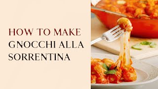 How to make gnocchi alla Sorrentina [upl. by Llerrem]