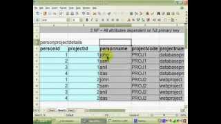 Database Normalization  Explained with Examples [upl. by Adnarym]