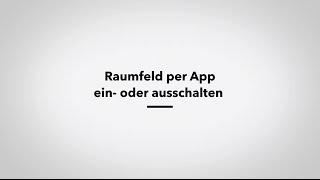 Raumfeld Tutorial Raumfeld Geräte per App ein oder ausschalten [upl. by Ceciley]