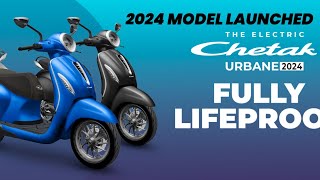 2024 Model Bajaj Chetak Electric Scooter Launched 💥  5 Big Updates  New Range  Top Speed [upl. by Kutzer]