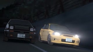 The Blind Attack scene  Initial D Fourth Stage [upl. by Paynter143]