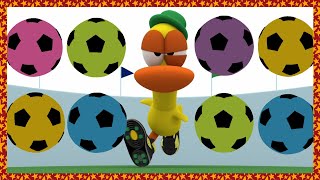 ⚽️ Soccer Balls To Learn Colors for Children ⚽️  GAMES VIDEOS CARTOONS amp Full Episodes for KIDS [upl. by Kanya261]