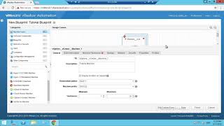 vRealize Automation74 Tutorial9 Blueprint Designer Perspective [upl. by Kciredes90]