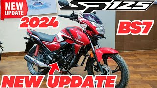 Lo Aagayi 😱 OBD2 Wali 2024 Honda SP125 Disc Detailed Review  Sp On Road price New Changes Mileage [upl. by Kaylyn]