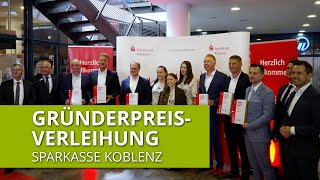 Sparkasse Koblenz verleiht „Gründerpreis 2024“ [upl. by Ahsei30]