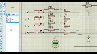 Op Amp Summing Amplifier as a 4bit Digital to analogue converter [upl. by Eta]