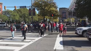 3News Investigates Cleveland police detail safety strategy for Game 5 of ALDS [upl. by Kinchen802]