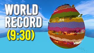 Parkour Egg Speedrun in 930 World Record [upl. by Dominy1]