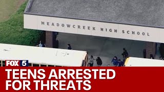 Dozens of Georgia students arrested for threats  FOX 5 News [upl. by Bourgeois]