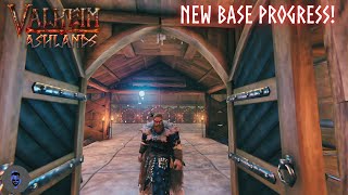 Valheim  Ashlands Epi 31  New Base Progress Mistlands Start [upl. by Stirling763]