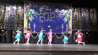 A square B square Dance by Little Rocking Girls  Ughadi 2012Charlotte [upl. by Yerffoeg]