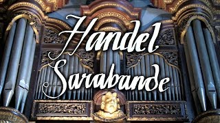 HANDEL  SARABANDE  PIPE ORGAN OF ADLINGTON HALL  JONATHAN SCOTT [upl. by Thrift]