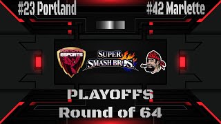 Portland vs Marlette  Super Smash Bros Ultimate  Nov 20 [upl. by Arracahs]