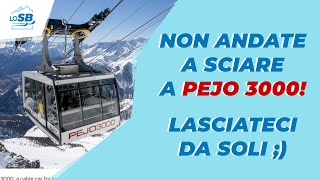 NON ANDATE A SCIARE A PEJO LASCIATECI SOLI   Pista VAL DELLA MITE da cima a fondo  Video GoPro [upl. by Anaujd887]