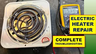 551 How to Repair Electric Heater at Home How To Repair Thermostat Switch [upl. by Vachel]