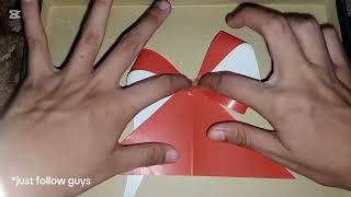 Tugas Bahasa Inggris membuat pita dari kertas origami [upl. by Ali625]