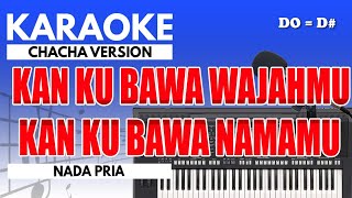 Karaoke  Kau Tercipta Bukan Untukku  Ratih Purwasih  Nada Pria [upl. by Dulla]