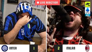 INTERMILAN 12 LIVE REACTION  “INTERISTA DIVENTI PAZZOOO000OOO”  TIFOSIAMO [upl. by Walli787]