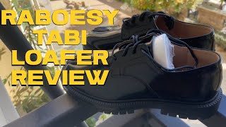 RABOESY Tabi Loafer Review [upl. by Galliett]