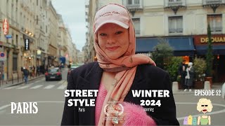 WHAT ARE PEOPLE WEARING IN PARIS Winter outfits ideas 2024 Episode 52 [upl. by Eylhsa]