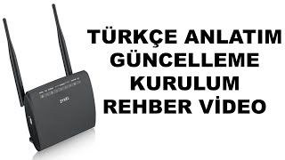 ZyXEL VMG1312B10D Firmware Güncellemesi ve Türknet Kurulumu [upl. by Eiroj604]