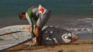 2010 Fanatic FreeWave Windsurfing Board Product Video [upl. by Derrek251]