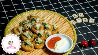 🥰 How to make super crispy Tofu meat floss TIKTOK FOOD Recipe  KN Home 15 [upl. by Ovid]