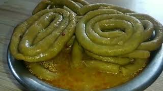 shengole recipe I हुलग्याच्या पिठाचे हातावर बनवलेले शेंगोऴे [upl. by Caylor]