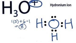 A stepbystep explanation of how to draw the H3O Lewis Structure [upl. by Liuqa428]