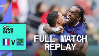 Heavyweights Faceoff in Semifinal Epic  France v Ireland  LA HSBC SVNS  Full Match [upl. by Donavon]