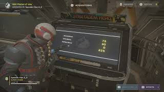 HELLDIVERS 2 Daily Stratagem Hero Game 1 [upl. by Henrietta]