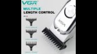 VGR V071 Cordless Men Beard amp Hair TrimmerClipper [upl. by Hedelman]